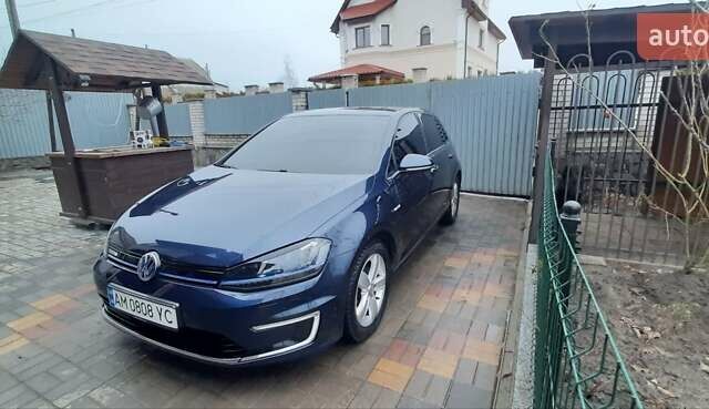 Синий Фольксваген e-Golf, объемом двигателя 0 л и пробегом 115 тыс. км за 10500 $, фото 18 на Automoto.ua
