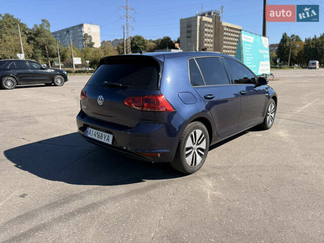 Синий Фольксваген e-Golf, объемом двигателя 0 л и пробегом 74 тыс. км за 10300 $, фото 5 на Automoto.ua