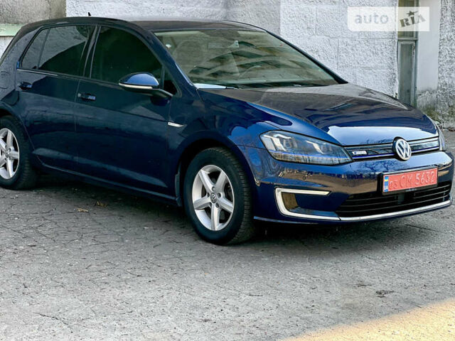 Синий Фольксваген e-Golf, объемом двигателя 0 л и пробегом 105 тыс. км за 12900 $, фото 5 на Automoto.ua