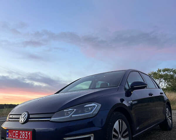 Синий Фольксваген e-Golf, объемом двигателя 0 л и пробегом 111 тыс. км за 14000 $, фото 1 на Automoto.ua