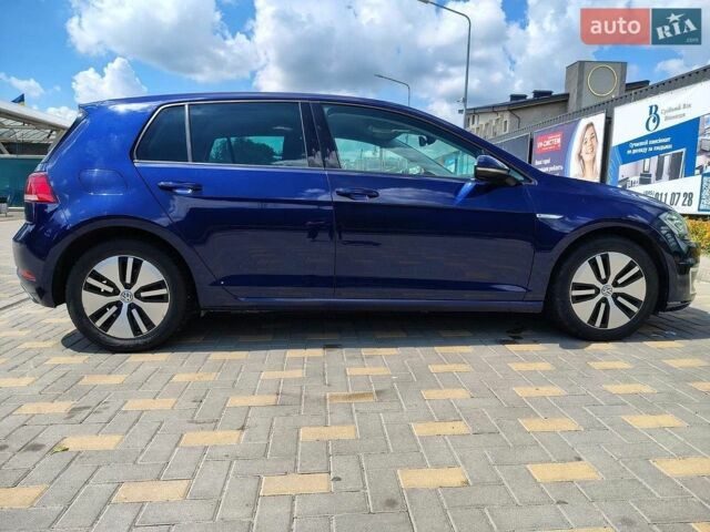 Синий Фольксваген e-Golf, объемом двигателя 0 л и пробегом 146 тыс. км за 13800 $, фото 2 на Automoto.ua