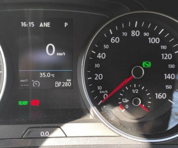 Синий Фольксваген e-Golf, объемом двигателя 0 л и пробегом 153 тыс. км за 12600 $, фото 22 на Automoto.ua