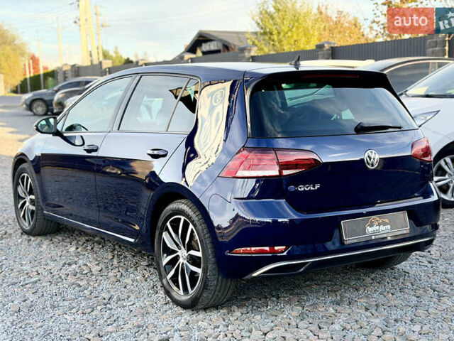 Синий Фольксваген e-Golf, объемом двигателя 0 л и пробегом 119 тыс. км за 14200 $, фото 6 на Automoto.ua