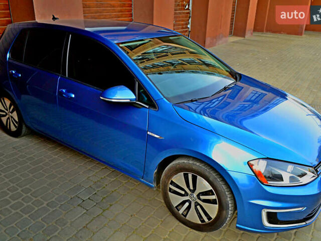 Синій Фольксваген e-Golf, об'ємом двигуна 0 л та пробігом 95 тис. км за 10752 $, фото 3 на Automoto.ua