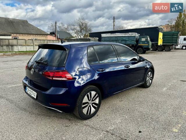 Синий Фольксваген e-Golf, объемом двигателя 0 л и пробегом 82 тыс. км за 11500 $, фото 5 на Automoto.ua