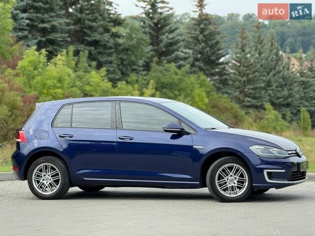 Синий Фольксваген e-Golf, объемом двигателя 0 л и пробегом 124 тыс. км за 13999 $, фото 4 на Automoto.ua