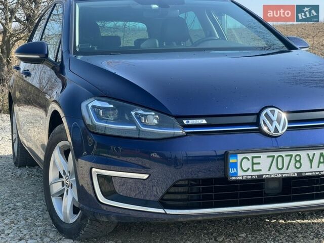 Синий Фольксваген e-Golf, объемом двигателя 0 л и пробегом 115 тыс. км за 13600 $, фото 6 на Automoto.ua