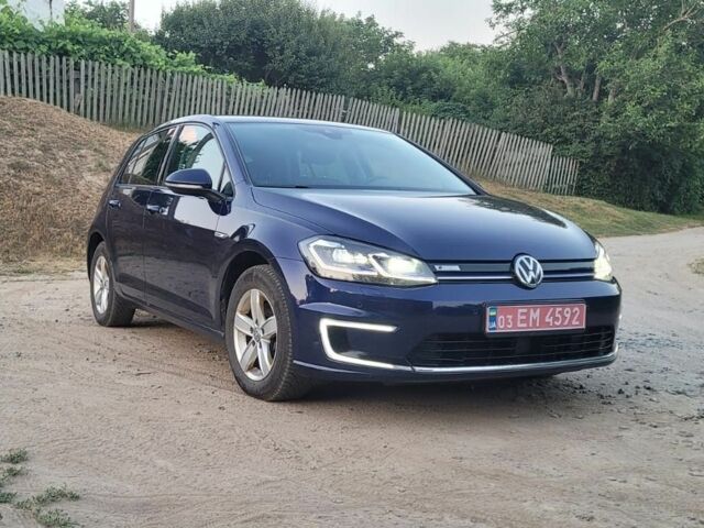 Синій Фольксваген e-Golf, об'ємом двигуна 0 л та пробігом 125 тис. км за 12300 $, фото 20 на Automoto.ua