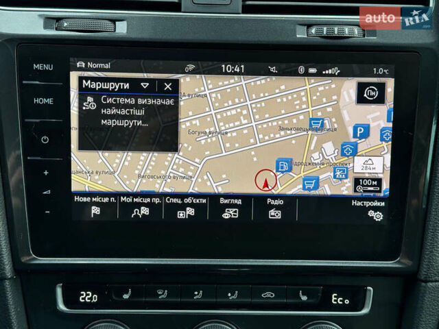 Синий Фольксваген e-Golf, объемом двигателя 0 л и пробегом 100 тыс. км за 14500 $, фото 12 на Automoto.ua