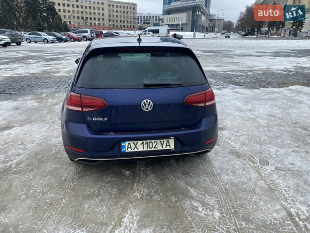Синий Фольксваген e-Golf, объемом двигателя 0 л и пробегом 182 тыс. км за 13700 $, фото 6 на Automoto.ua