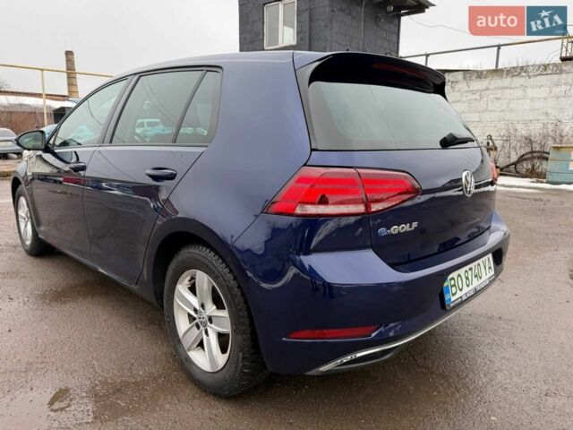 Синий Фольксваген e-Golf, объемом двигателя 0 л и пробегом 103 тыс. км за 12700 $, фото 19 на Automoto.ua