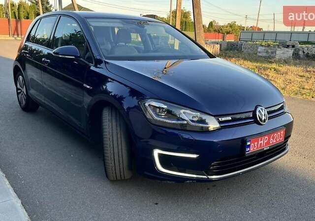 Синий Фольксваген e-Golf, объемом двигателя 0 л и пробегом 110 тыс. км за 13300 $, фото 9 на Automoto.ua