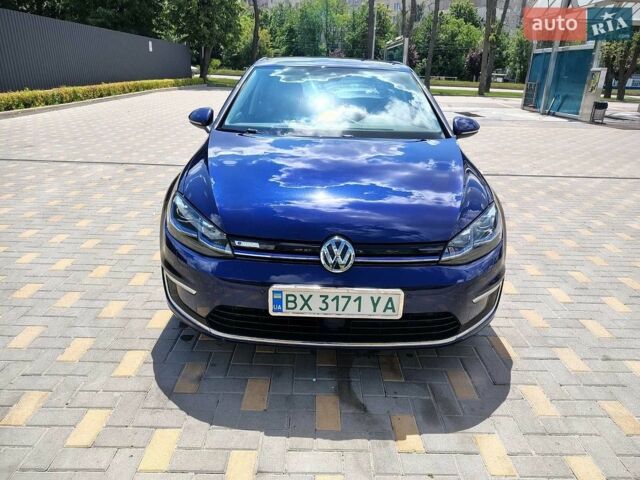 Синий Фольксваген e-Golf, объемом двигателя 0 л и пробегом 146 тыс. км за 13800 $, фото 1 на Automoto.ua