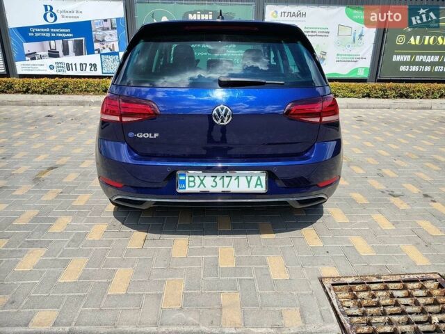 Синий Фольксваген e-Golf, объемом двигателя 0 л и пробегом 146 тыс. км за 13800 $, фото 4 на Automoto.ua
