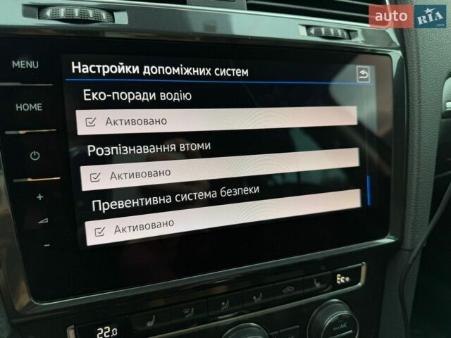 Синій Фольксваген e-Golf, об'ємом двигуна 0 л та пробігом 182 тис. км за 13800 $, фото 84 на Automoto.ua