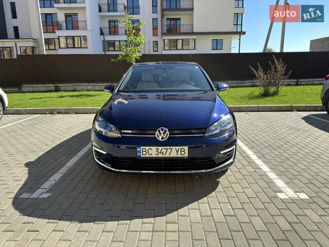 Синій Фольксваген e-Golf, об'ємом двигуна 0 л та пробігом 41 тис. км за 15300 $, фото 1 на Automoto.ua