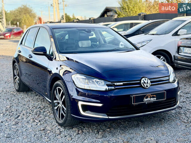 Синий Фольксваген e-Golf, объемом двигателя 0 л и пробегом 119 тыс. км за 14200 $, фото 4 на Automoto.ua