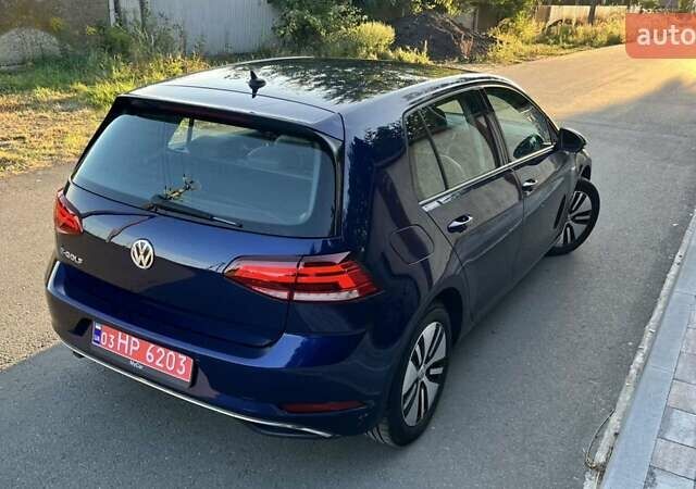 Синий Фольксваген e-Golf, объемом двигателя 0 л и пробегом 110 тыс. км за 13300 $, фото 2 на Automoto.ua