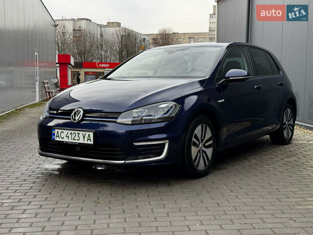Синий Фольксваген e-Golf, объемом двигателя 0 л и пробегом 100 тыс. км за 14500 $, фото 29 на Automoto.ua