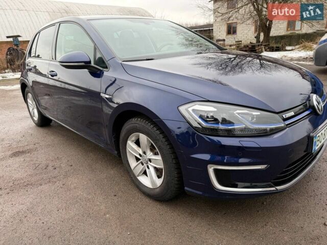 Синий Фольксваген e-Golf, объемом двигателя 0 л и пробегом 103 тыс. км за 12700 $, фото 21 на Automoto.ua