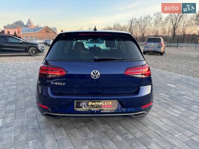 Синий Фольксваген e-Golf, объемом двигателя 0 л и пробегом 91 тыс. км за 12799 $, фото 4 на Automoto.ua