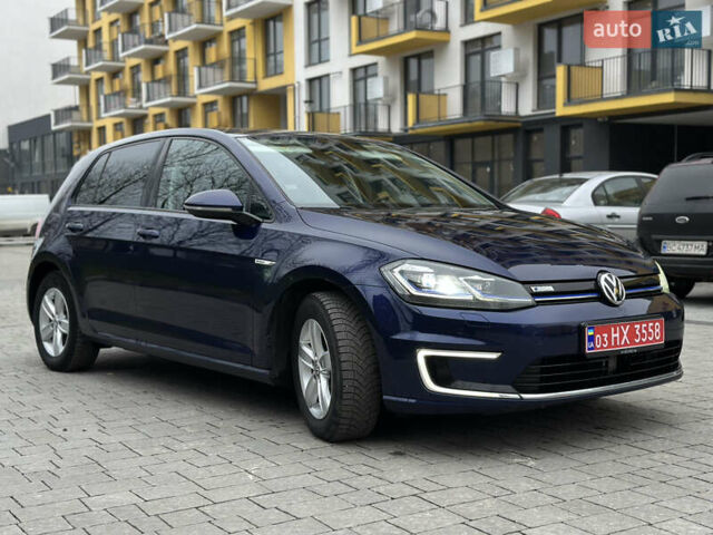 Синий Фольксваген e-Golf, объемом двигателя 0 л и пробегом 138 тыс. км за 12900 $, фото 13 на Automoto.ua