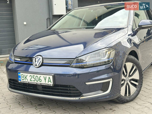 Синий Фольксваген e-Golf, объемом двигателя 0 л и пробегом 70 тыс. км за 12700 $, фото 1 на Automoto.ua
