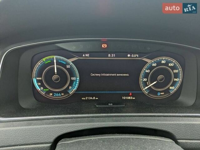 Синій Фольксваген e-Golf, об'ємом двигуна 0 л та пробігом 101 тис. км за 13400 $, фото 9 на Automoto.ua