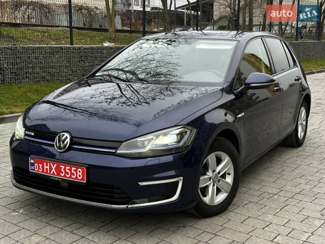 Синий Фольксваген e-Golf, объемом двигателя 0 л и пробегом 138 тыс. км за 12900 $, фото 3 на Automoto.ua