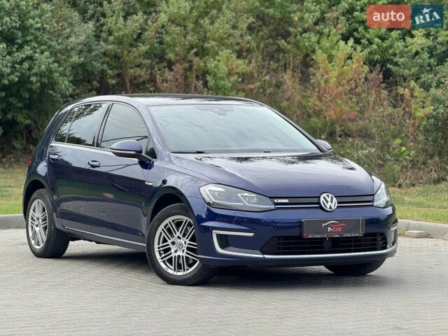 Синий Фольксваген e-Golf, объемом двигателя 0 л и пробегом 124 тыс. км за 13999 $, фото 3 на Automoto.ua