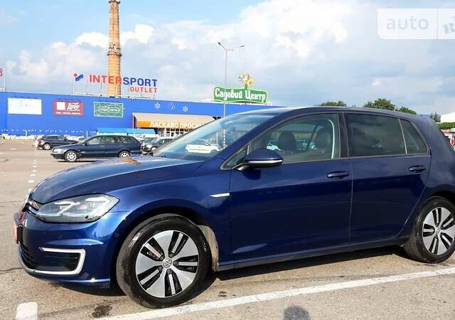 Синий Фольксваген e-Golf, объемом двигателя 0 л и пробегом 80 тыс. км за 19400 $, фото 19 на Automoto.ua