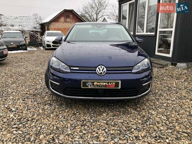 Синий Фольксваген e-Golf, объемом двигателя 0 л и пробегом 89 тыс. км за 12999 $, фото 1 на Automoto.ua