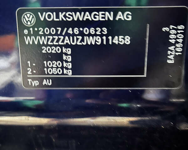 Синий Фольксваген e-Golf, объемом двигателя 0 л и пробегом 91 тыс. км за 15450 $, фото 10 на Automoto.ua