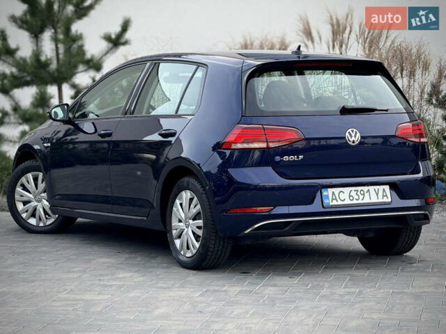 Синій Фольксваген e-Golf, об'ємом двигуна 0 л та пробігом 127 тис. км за 12950 $, фото 21 на Automoto.ua