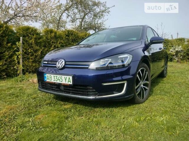 Синий Фольксваген e-Golf, объемом двигателя 0 л и пробегом 80 тыс. км за 18000 $, фото 1 на Automoto.ua