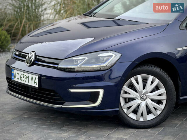 Синій Фольксваген e-Golf, об'ємом двигуна 0 л та пробігом 127 тис. км за 12950 $, фото 80 на Automoto.ua