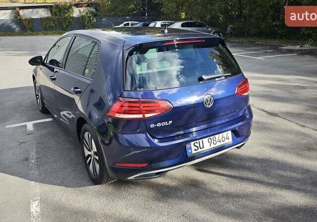 Синий Фольксваген e-Golf, объемом двигателя 0 л и пробегом 84 тыс. км за 13900 $, фото 7 на Automoto.ua