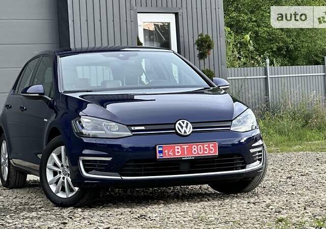 Синий Фольксваген e-Golf, объемом двигателя 0 л и пробегом 40 тыс. км за 18950 $, фото 6 на Automoto.ua