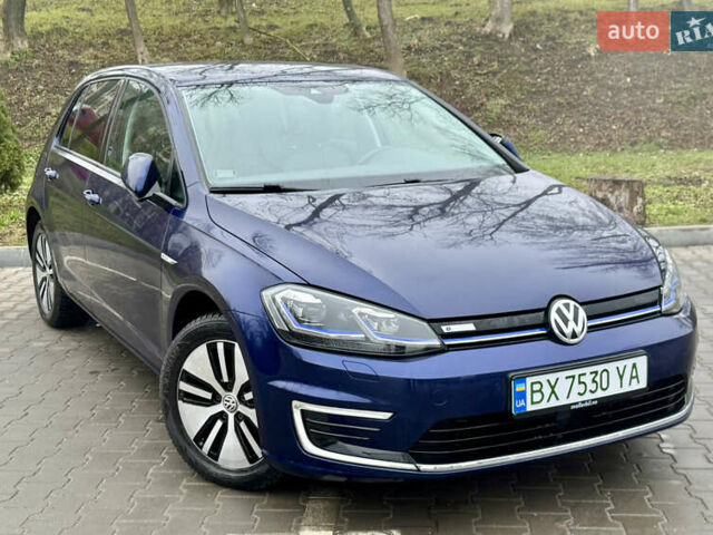 Синий Фольксваген e-Golf, объемом двигателя 0 л и пробегом 83 тыс. км за 13900 $, фото 12 на Automoto.ua