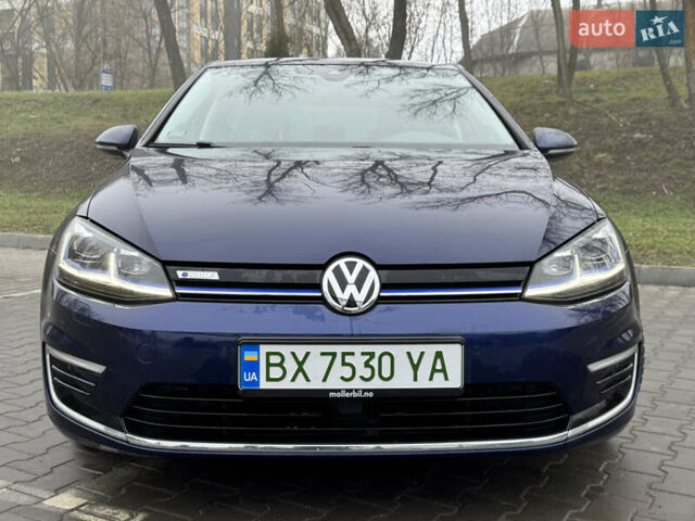 Синий Фольксваген e-Golf, объемом двигателя 0 л и пробегом 83 тыс. км за 13900 $, фото 13 на Automoto.ua