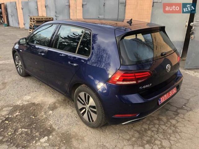 Синий Фольксваген e-Golf, объемом двигателя 0 л и пробегом 80 тыс. км за 16500 $, фото 14 на Automoto.ua
