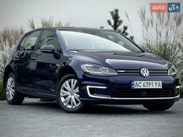 Синій Фольксваген e-Golf, об'ємом двигуна 0 л та пробігом 127 тис. км за 12950 $, фото 77 на Automoto.ua