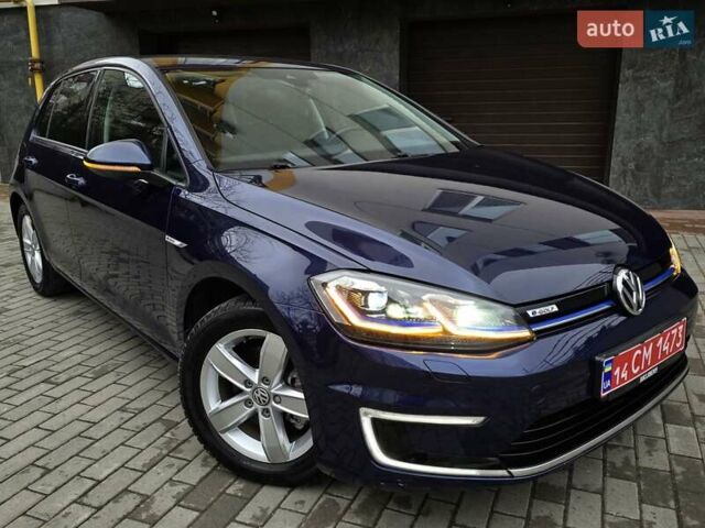 Синий Фольксваген e-Golf, объемом двигателя 0 л и пробегом 140 тыс. км за 11750 $, фото 12 на Automoto.ua
