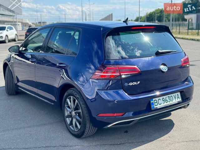 Синий Фольксваген e-Golf, объемом двигателя 0 л и пробегом 119 тыс. км за 15480 $, фото 3 на Automoto.ua