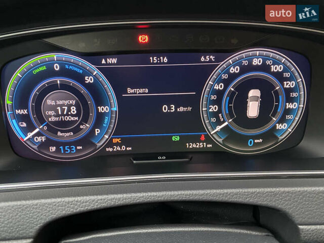 Синий Фольксваген e-Golf, объемом двигателя 0 л и пробегом 124 тыс. км за 15200 $, фото 7 на Automoto.ua