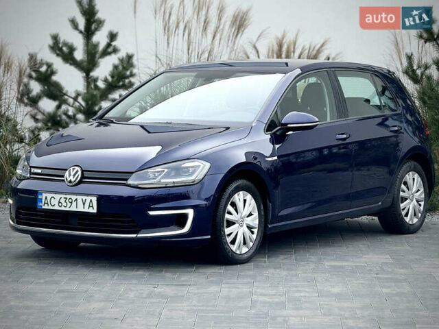 Синій Фольксваген e-Golf, об'ємом двигуна 0 л та пробігом 127 тис. км за 12950 $, фото 4 на Automoto.ua
