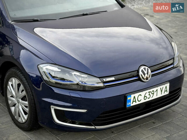 Синій Фольксваген e-Golf, об'ємом двигуна 0 л та пробігом 127 тис. км за 12950 $, фото 22 на Automoto.ua