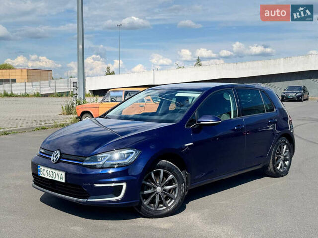 Синий Фольксваген e-Golf, объемом двигателя 0 л и пробегом 119 тыс. км за 15480 $, фото 2 на Automoto.ua