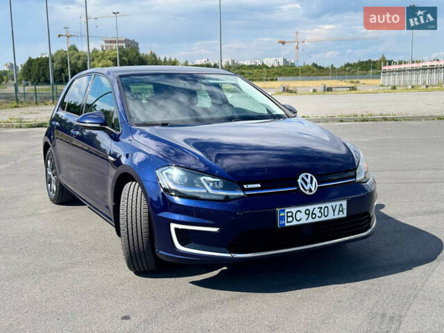 Синий Фольксваген e-Golf, объемом двигателя 0 л и пробегом 119 тыс. км за 15480 $, фото 8 на Automoto.ua