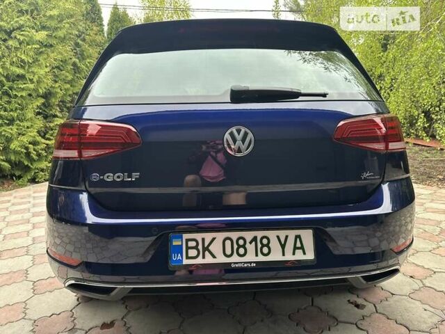 Синій Фольксваген e-Golf, об'ємом двигуна 0 л та пробігом 58 тис. км за 24500 $, фото 163 на Automoto.ua